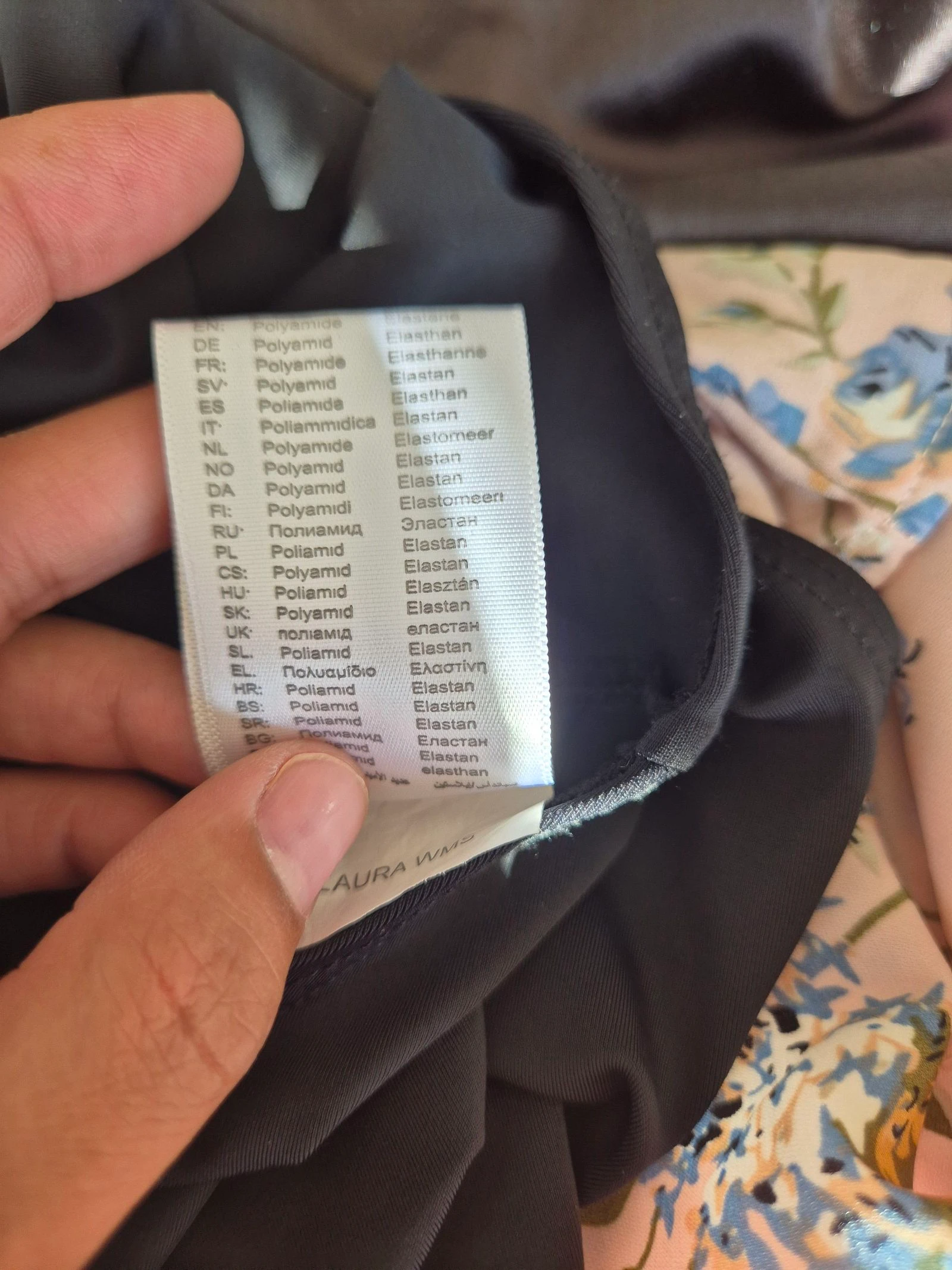 Biquíni de uma peça Etirel preto nadador modelador T50 XXXL plus size – photo 5